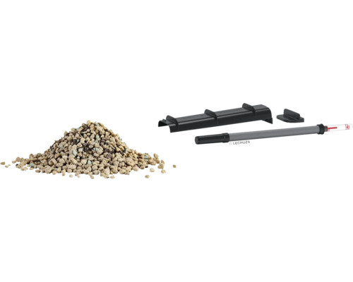 Lechuza Pon rastlinný substrát, oddeľovacie dno a ukazovateľ hladiny vody