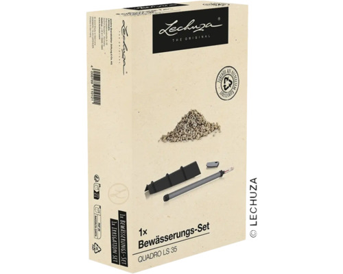 Zavlažovací set Lechuza Quadro LS 35 v balení