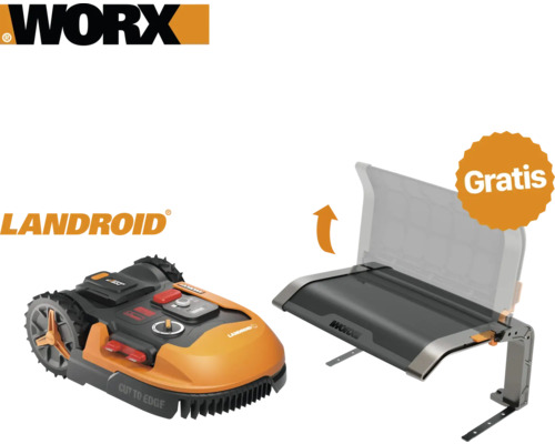 Robotická kosačka Worx Landroid L1000 WR147E.1 s Wi-Fi a Bluetooth 1000 m²