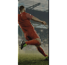 Dekoratívna zástena so vzorom futbalu do záhrady