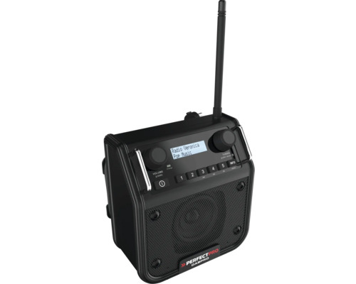 Stavebné rádio Perfectpro DAB Pro s anténou