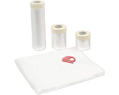 Krycia fólia s odvíjačom a krycia plachta