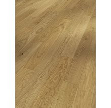 Položená drevená parketová podlaha