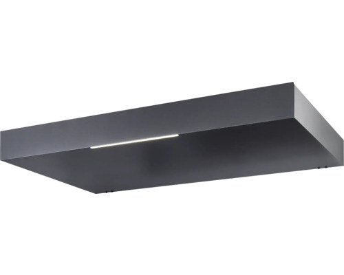 Obdĺžnikové stropné svietidlo s integrovaným svetelným pásom