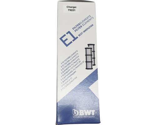 Filtračná vložka pre unikátny pákový filter BWT E1 2 ks