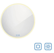 LED Kulaté zrkadlo s osvetlením Nimco ZP 26000 Ø 60 cm IP 44