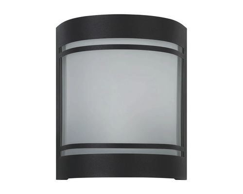 Polkruhové vonkajšie nástenné svietidlo