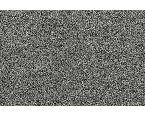 Koberec Velúr Mexico Twist FB925 antracit šírka 500 cm (metráž) Detail šedého koberca