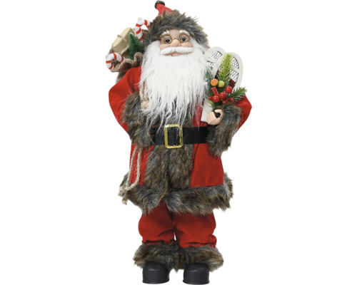 Figúrka Santa Clausa s darčekmi a červeným oblečením