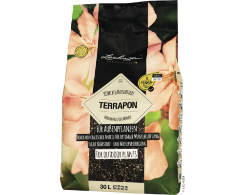 Lechuza Terrapon substrát pre vonkajšie rastliny, 30 litrov