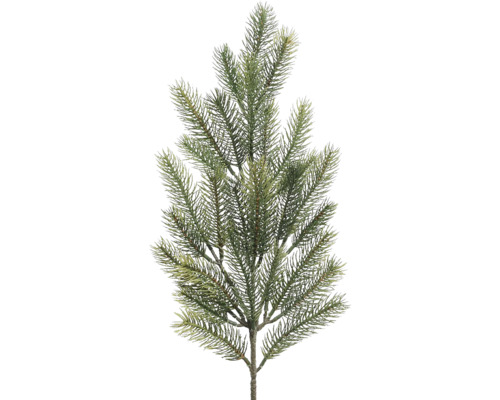 Dekoratívna vetva jedle na vianočnú dekoráciu