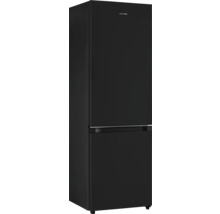 Čierna kombinovaná chladnička s mrazničkou Concept