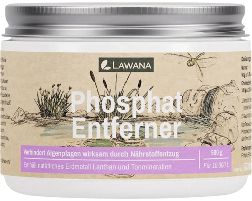 Odstraňovač fosfátov LAWANA Phosphat Entferner 500 g Lawana Odstraňovač fosfátov v dóze