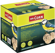 Mr. Corn Lojové gule pre sýkorky bez sieťky, 100 kusov, v kartónovej krabici