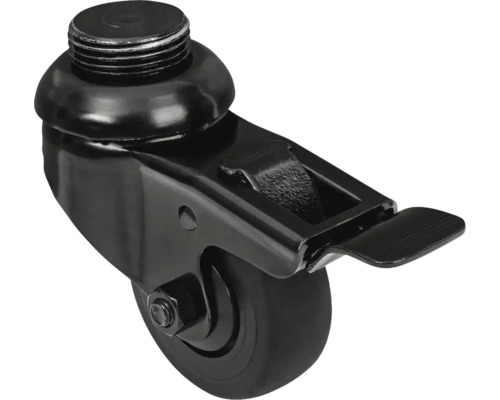 Otočné koliesko s brzdou