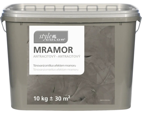 Vnútorná omietka StyleColor Mramor 10 kg anthrazit