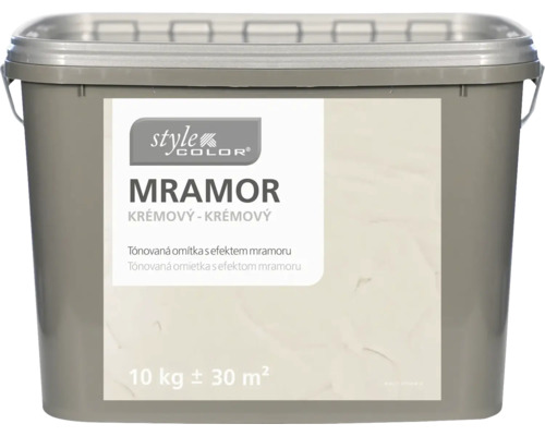 Vnútorná omietka StyleColor Mramor 10 kg krémový