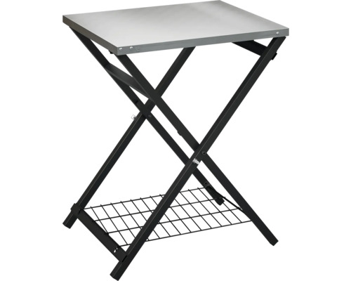 Skladací stolík pre pec na pizzu TENNEKER Skladací stolík s odkladacou mriežkou