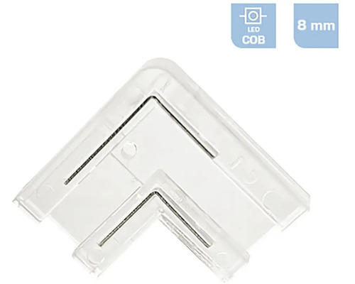 Rohový konektor LED COB 8 mm