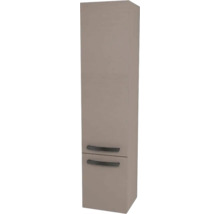 Vysoká kúpeľňová skrinka s dvomi zásuvkami a madlami