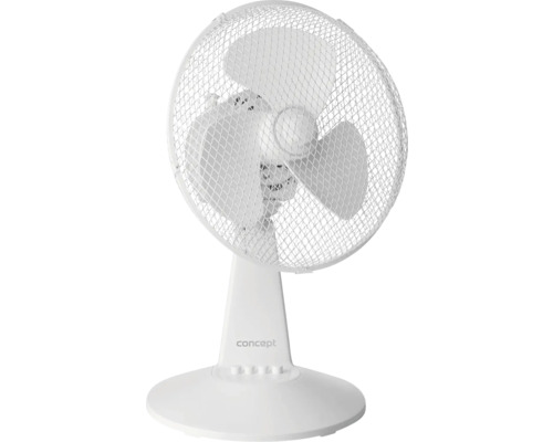Stolný ventilátor Concept VS5040 30 W Ø 34,5cm biely Stolný ventilátor