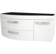 Spodná skrinka s dvomi zásuvkami a dvierkami do kúpeľne