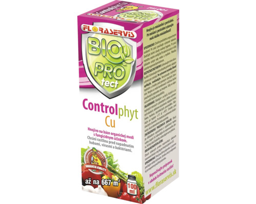 Organické hnojivo fungicídne Controlphyt Cu Floraservis BIO PROtect 100 ml