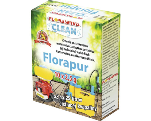 Čistič postrekovačov Florapur Floraservis 10x2,5 g