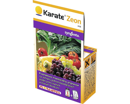 Postrek proti škodcom Karate Zeon 5 CS Floraservis 5 ml Insekticíd Karate Zeon