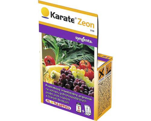 Postrek proti škodcom Karate Zeon 5CS Floraservis 50 ml Balenie insekticídu Karate Zeon