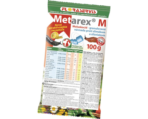 Granule proti slimákom Metarex M Floraservis 100 g