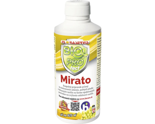 Prípravok proti škodcom Mirato Floraservis BIO PROtect 250 ml Prípravok na ochranu rastlín Bio Pro Tect Mirato vo fľaši