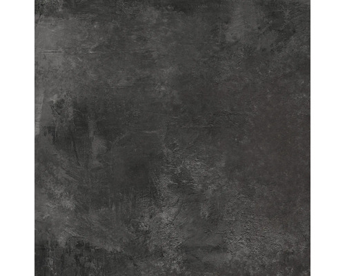 Detail tmavošedej nástennej dlaždice s matným povrchom a vzhľadom betónu.