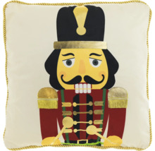 Dekoračný vankúš s motívom luskáčika