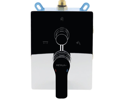 Metalía podomietková sprchová batéria