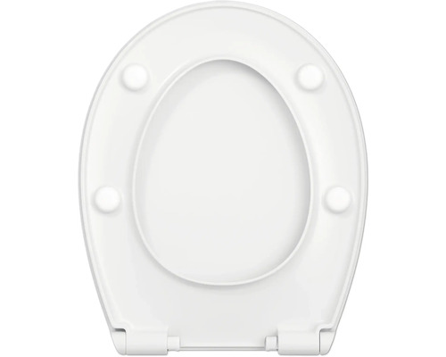 Plastové WC sedadlo, pohľad zhora