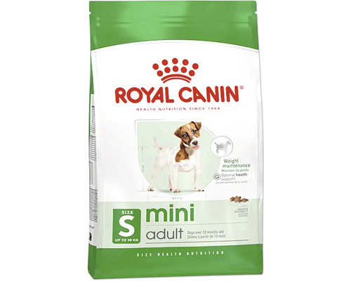 Granule pre psov Royal Canin Mini Adult 8 kg Royal Canin Mini Adult suché krmivo pre psov, vhodné pre psov do 10 kilogramov