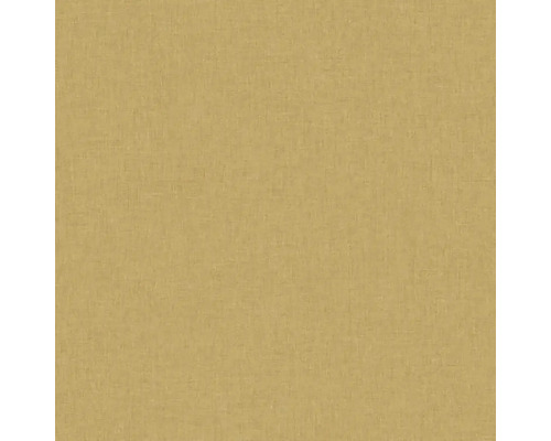 Vliesová tapeta Green&Co okrová UNI 0,53x10,05 m Detailný záber jednofarebnej tapety s ľahkou textúrou
