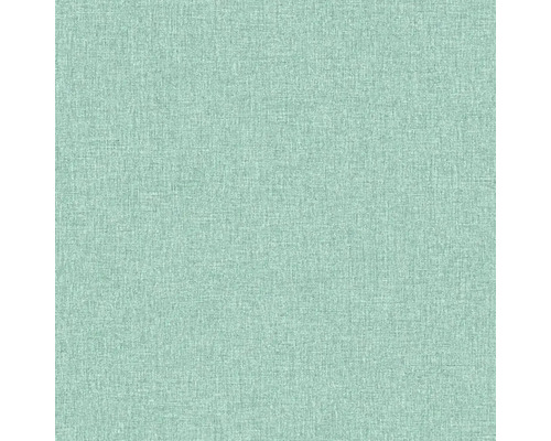Vliesová tapeta Green&Co zelená UNI 0,53x10,05 m Textilná tapeta s ľanovou štruktúrou