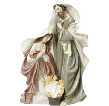 Sada betlehemských figúrok s Máriou, Jozefom a Ježiškom v jasliach