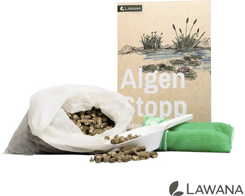 Produktová súprava Lawana Algen Stopp s vreckom, dávkovacou lyžicou a aplikačným vreckom