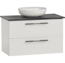 Skrinka pod umývadlo s dvoma zásuvkami a umývadlom na dosku