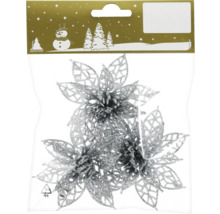 Sada troch ozdobných vianočných hviezd