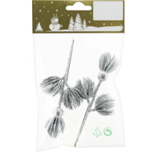 Dekoratívna vetva s trblietavými aplikáciami v balení