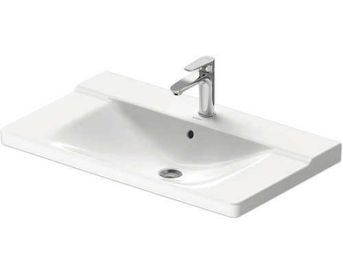 Malé umývadlo DURAVIT P3 Comforts sanitárna keramika biela 85 cm 2332850000