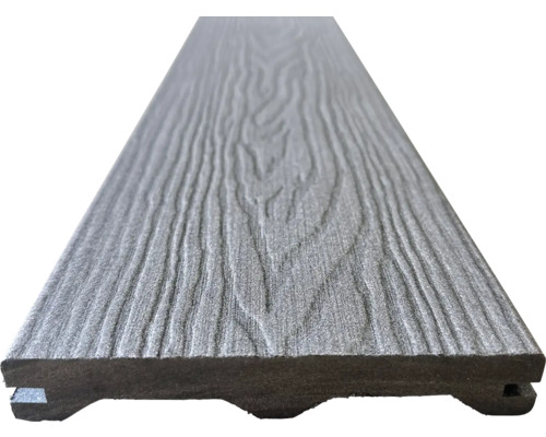 Terasová doska WPC TERAFEST Wood 22x137x4000 mm gaštanovo hnedá Terasa z drevoplastu s drevenou štruktúrou