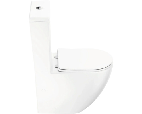 Keramická toaleta so splachovacou nádržou