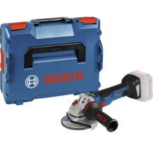 Akumulátorová uhlová brúska s kufríkom na príslušenstvo a logom Bosch