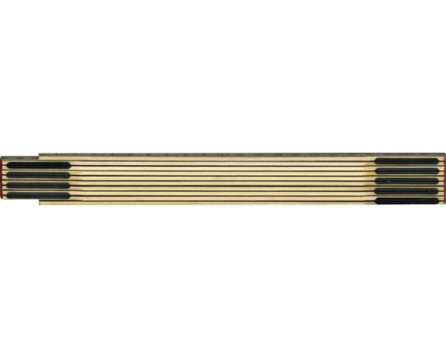 Skladací meter z dreva