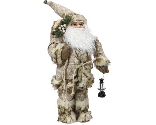 Dekoratívny Santa Claus s lampášom na vianočné dekorácie